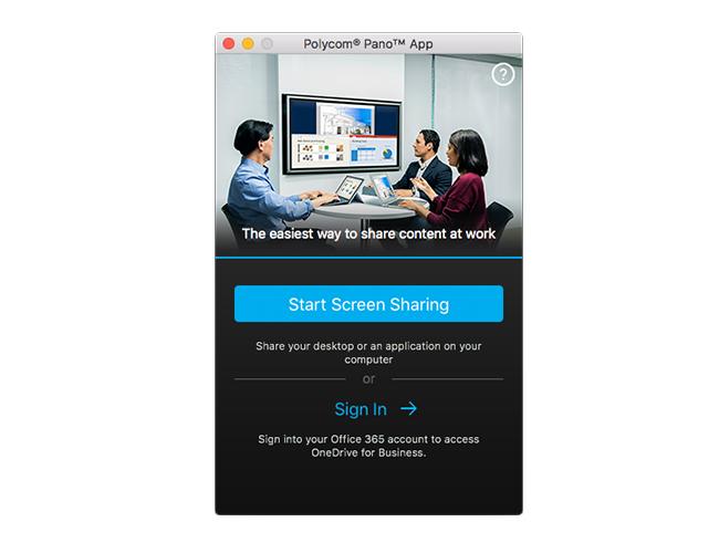 Polycom, Inc. - Pano App